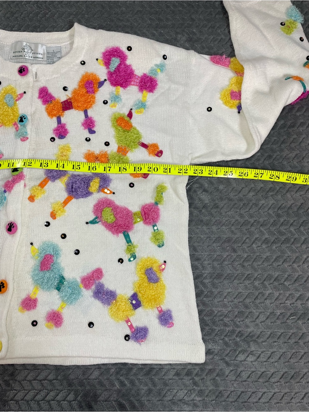 Design Options by Philip & Jane
Gordon Cardigan Sweater L Ramie
Cotton Poodle - Picture 14 of 15
